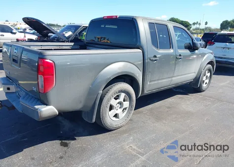 2007 Nissan Frontier Se из США, поврежденный, VIN 1N6AD07U17C461635